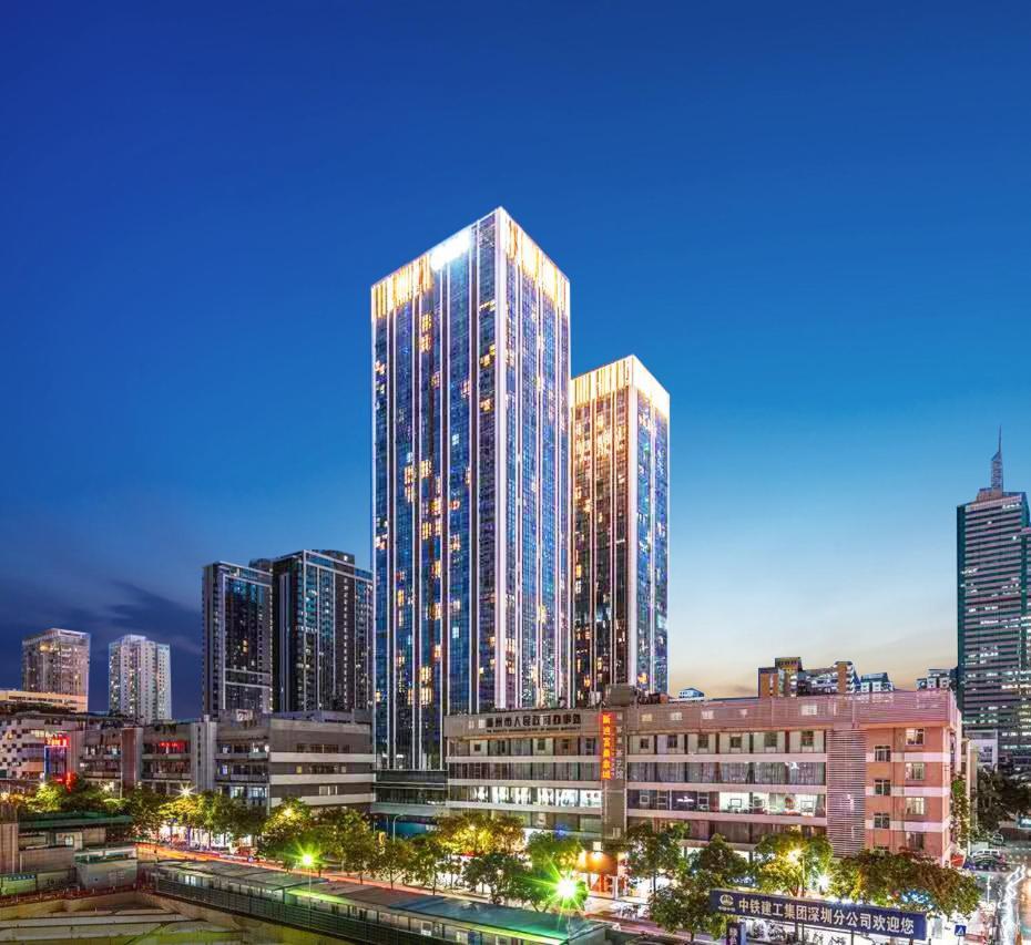 Gepai Executive Apartment - Shenzhen Futian Convention And Exhibition Center Екстер'єр фото