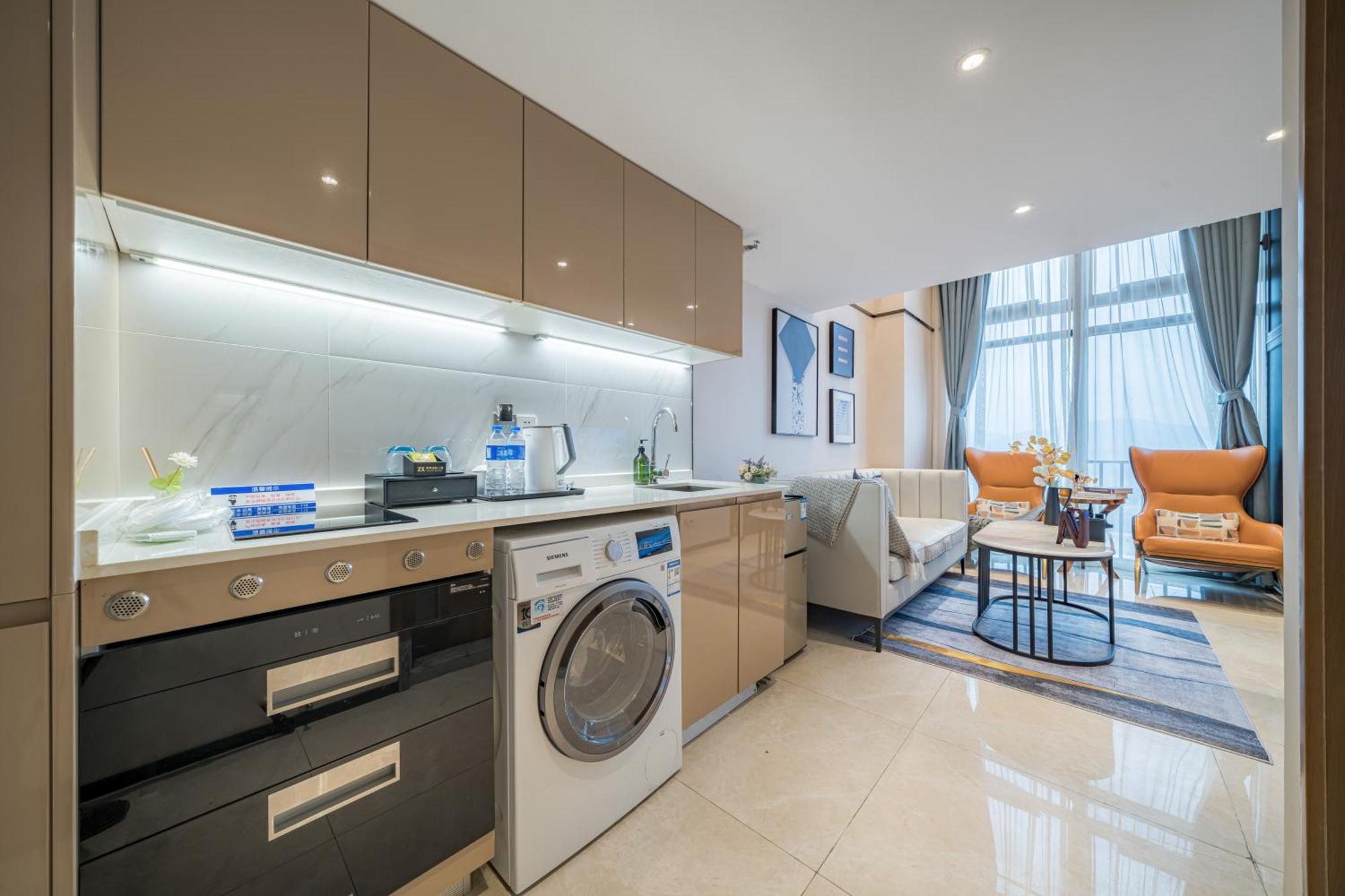 Gepai Executive Apartment - Shenzhen Futian Convention And Exhibition Center Екстер'єр фото