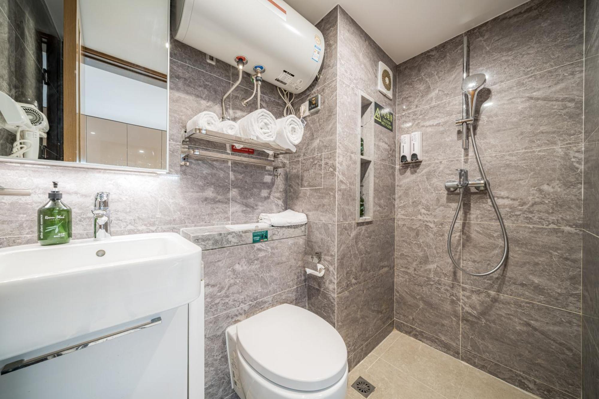 Gepai Executive Apartment - Shenzhen Futian Convention And Exhibition Center Екстер'єр фото