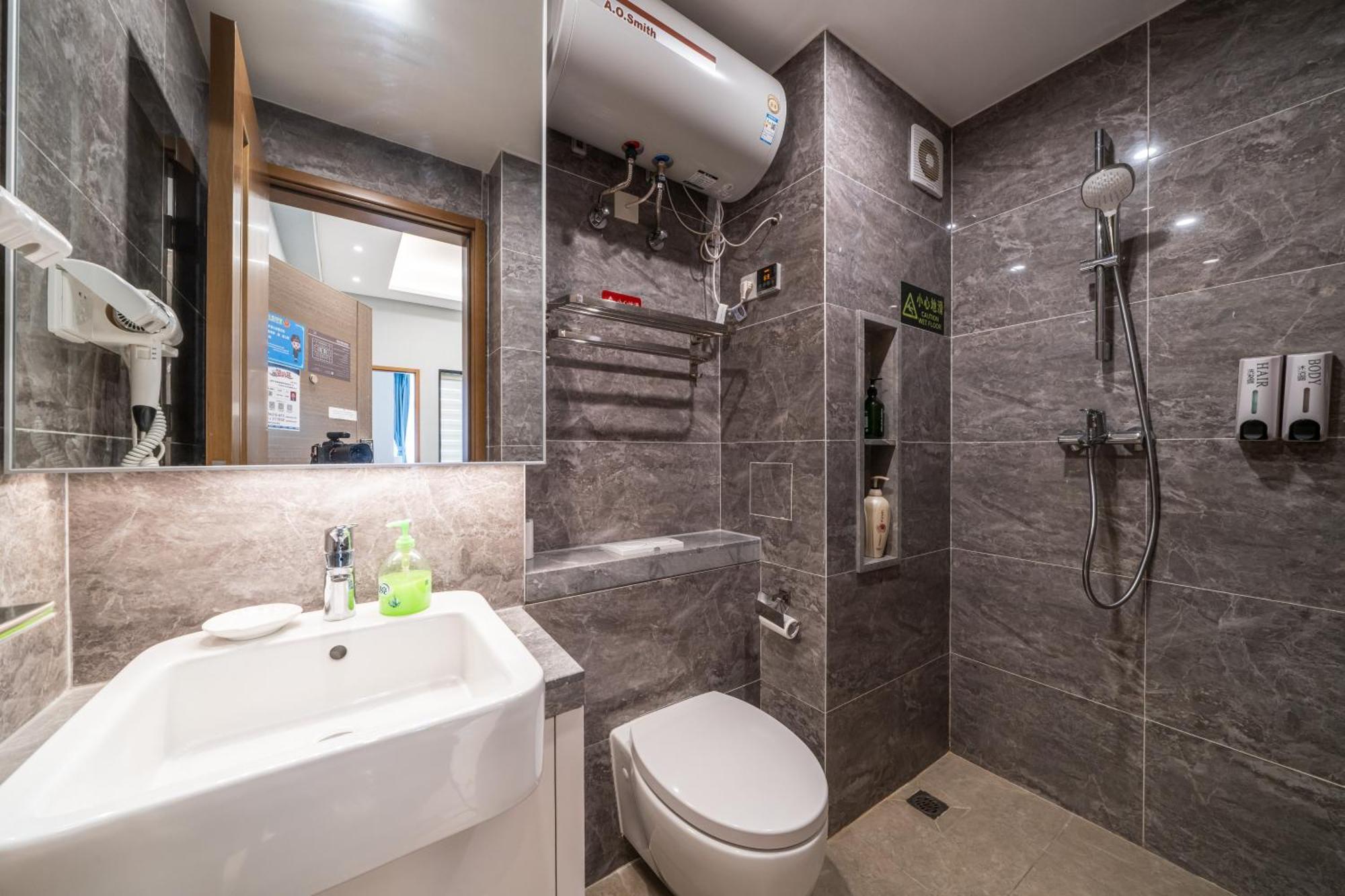 Gepai Executive Apartment - Shenzhen Futian Convention And Exhibition Center Екстер'єр фото
