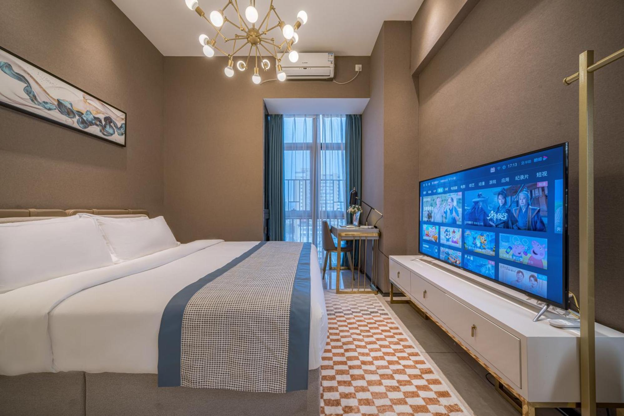 Gepai Executive Apartment - Shenzhen Futian Convention And Exhibition Center Екстер'єр фото