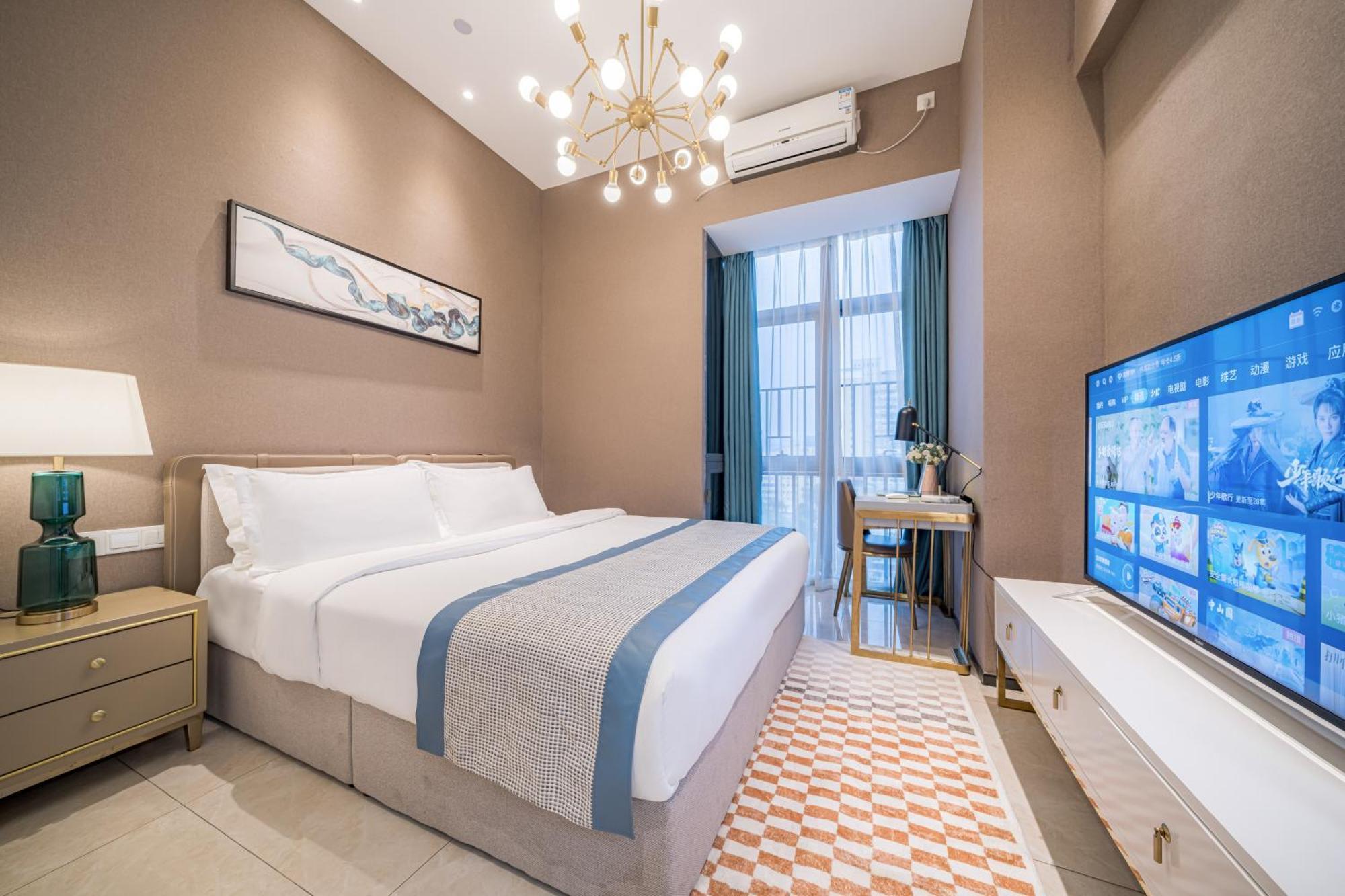 Gepai Executive Apartment - Shenzhen Futian Convention And Exhibition Center Екстер'єр фото