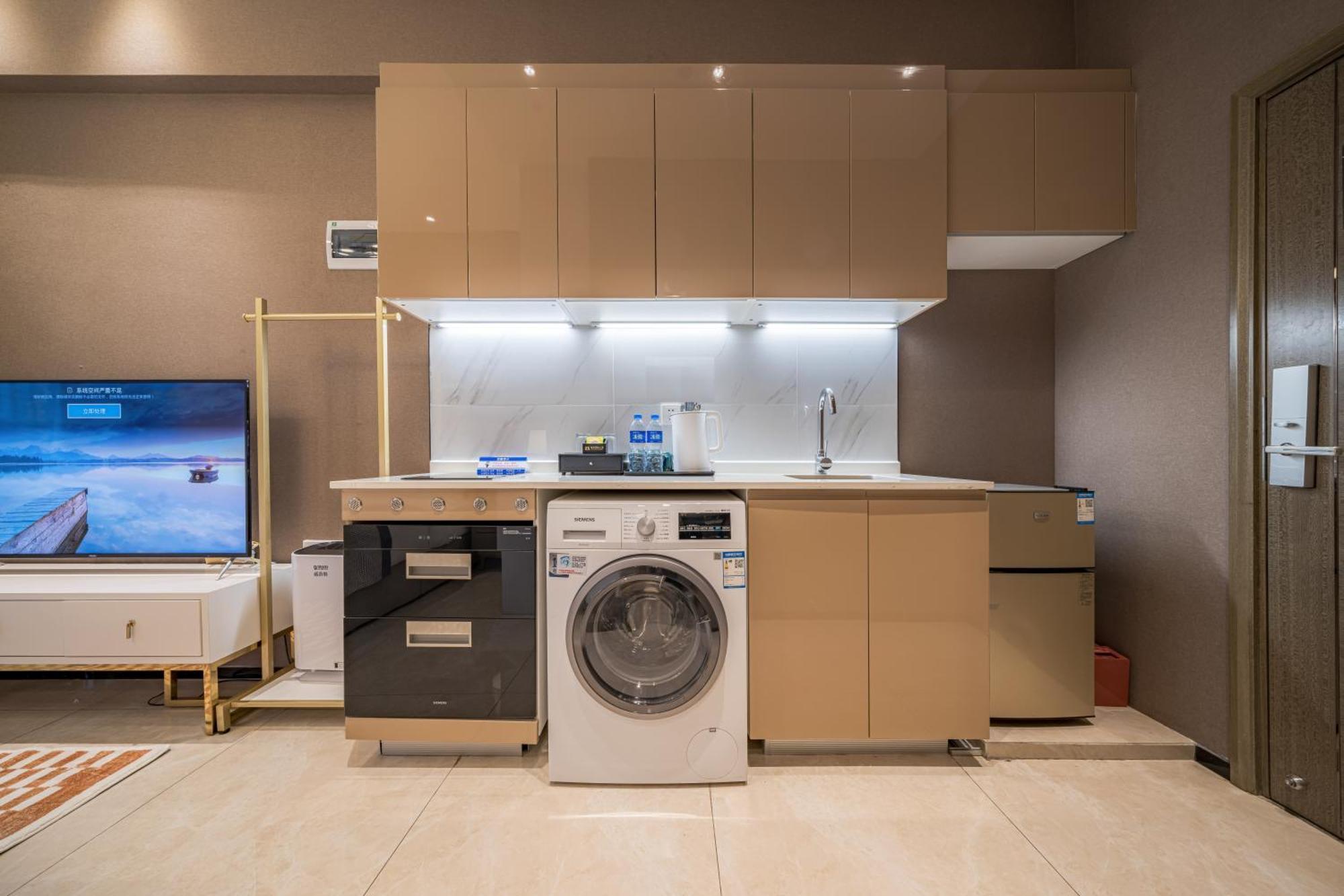 Gepai Executive Apartment - Shenzhen Futian Convention And Exhibition Center Екстер'єр фото